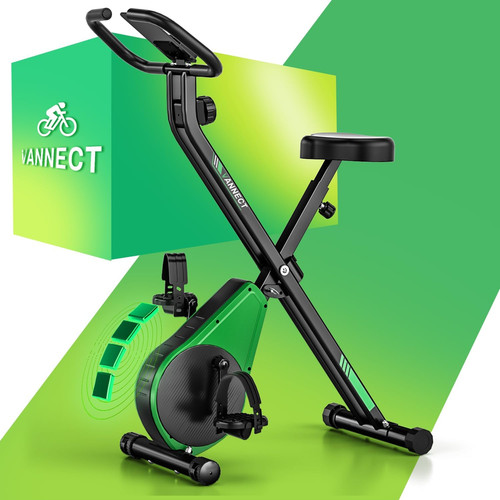 Upgraded folding exercise bike - upgraded,