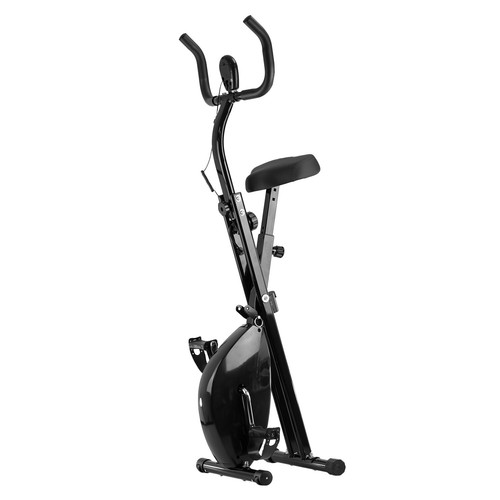 Upright foldable exercise bike - upright,