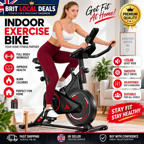 Spin bike with monitor - bike, 8kg