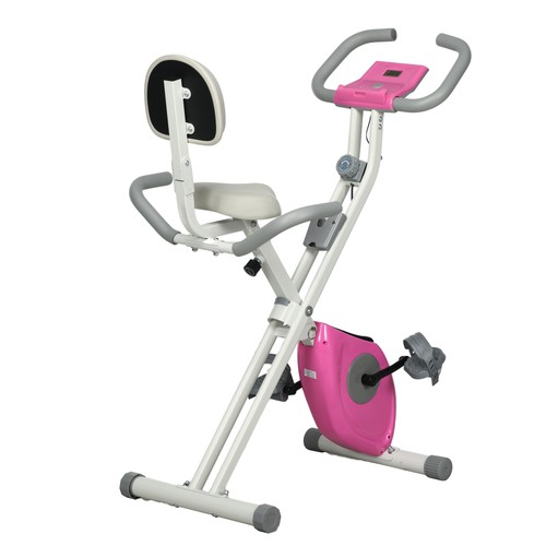 Homcom folding exercise bike - folding,