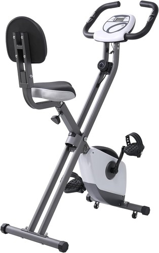 Foldable exercise bike - exercise,