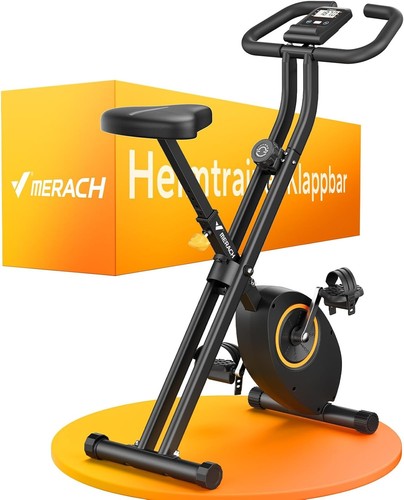 Folding exercise bike home - exercise, bike,