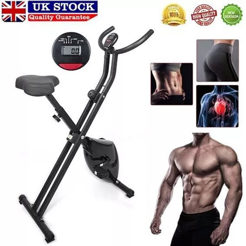 Folding exercise bike home gym - folding,