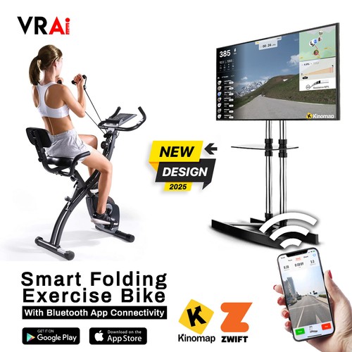 Exercise bike smart folding - bike,