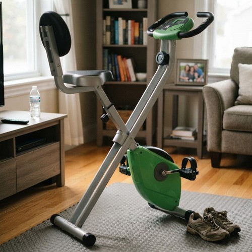 Quiet folding exercise bike 8 - folding,